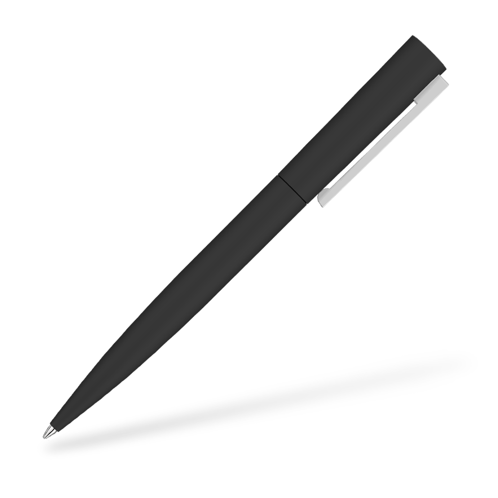 UMA 0-9610-GUM BRUSH GUM Softtouch Kugelschreiber Schwarz 270 Grad vom Clip