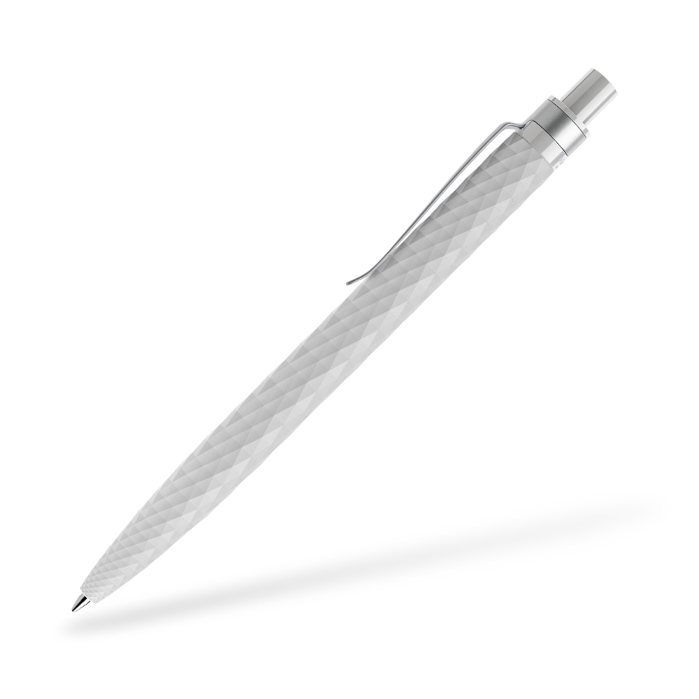 prodir QS01 Matt Kugelschreiber Metallclip Seitenansicht Grau M77