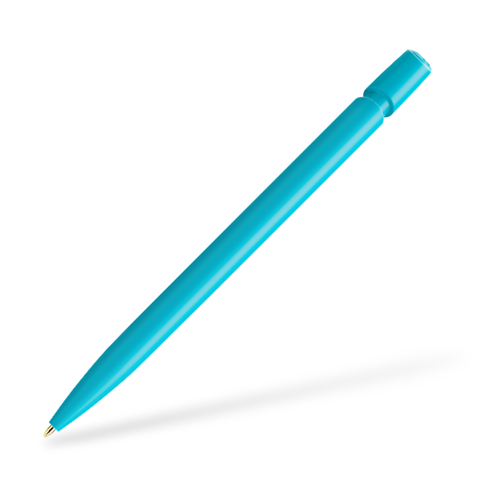 BIC Media Clic Druckkugelschreiber Türkis Rückansicht