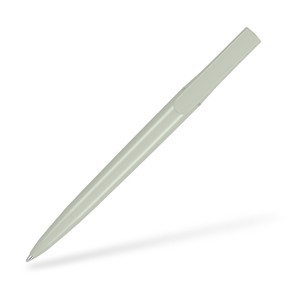 0-2240 PET PEN Switch Kugelschreiber Clipansicht Grau