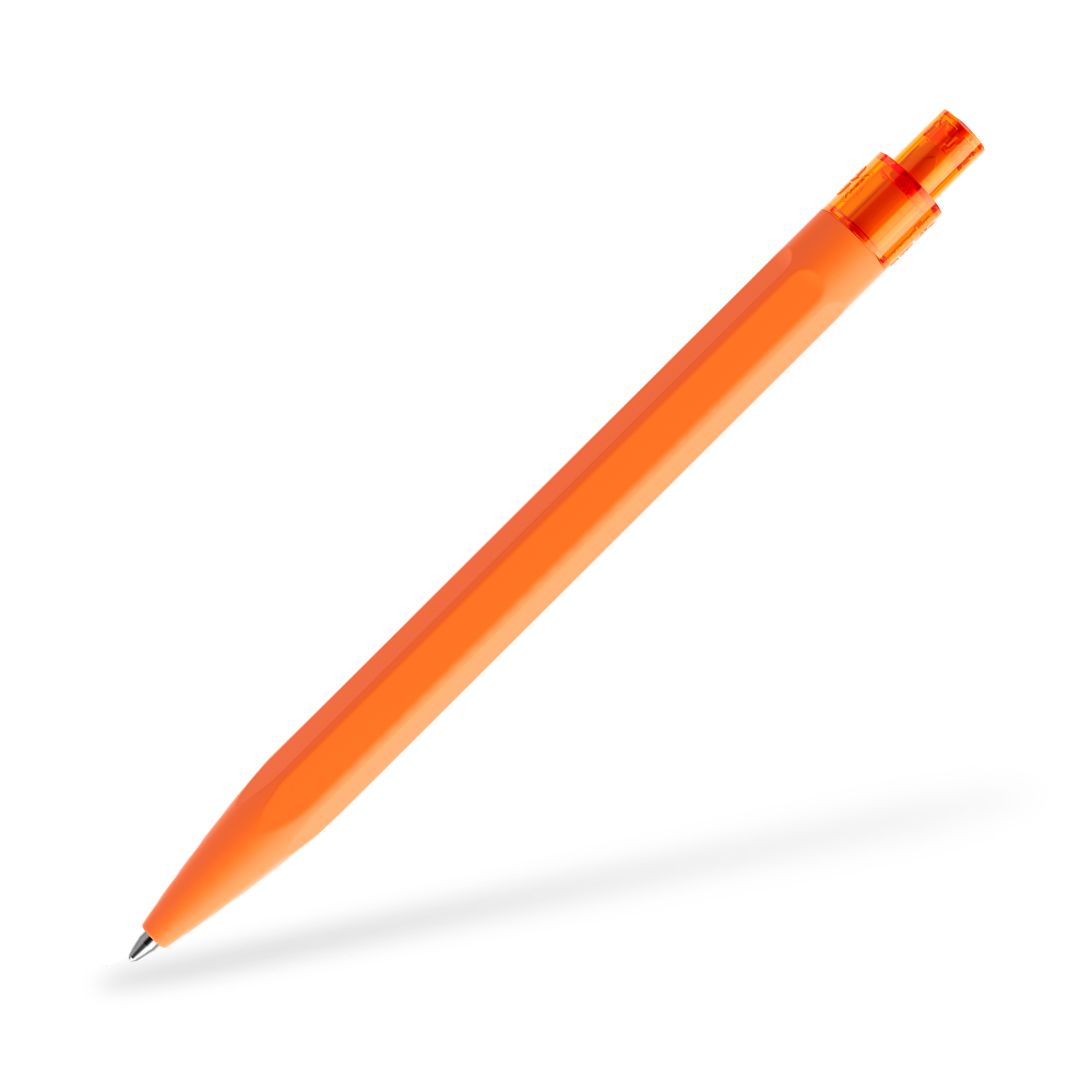 prodir QS50 Softtouch Kugelschreiber Frontansicht Orange R10