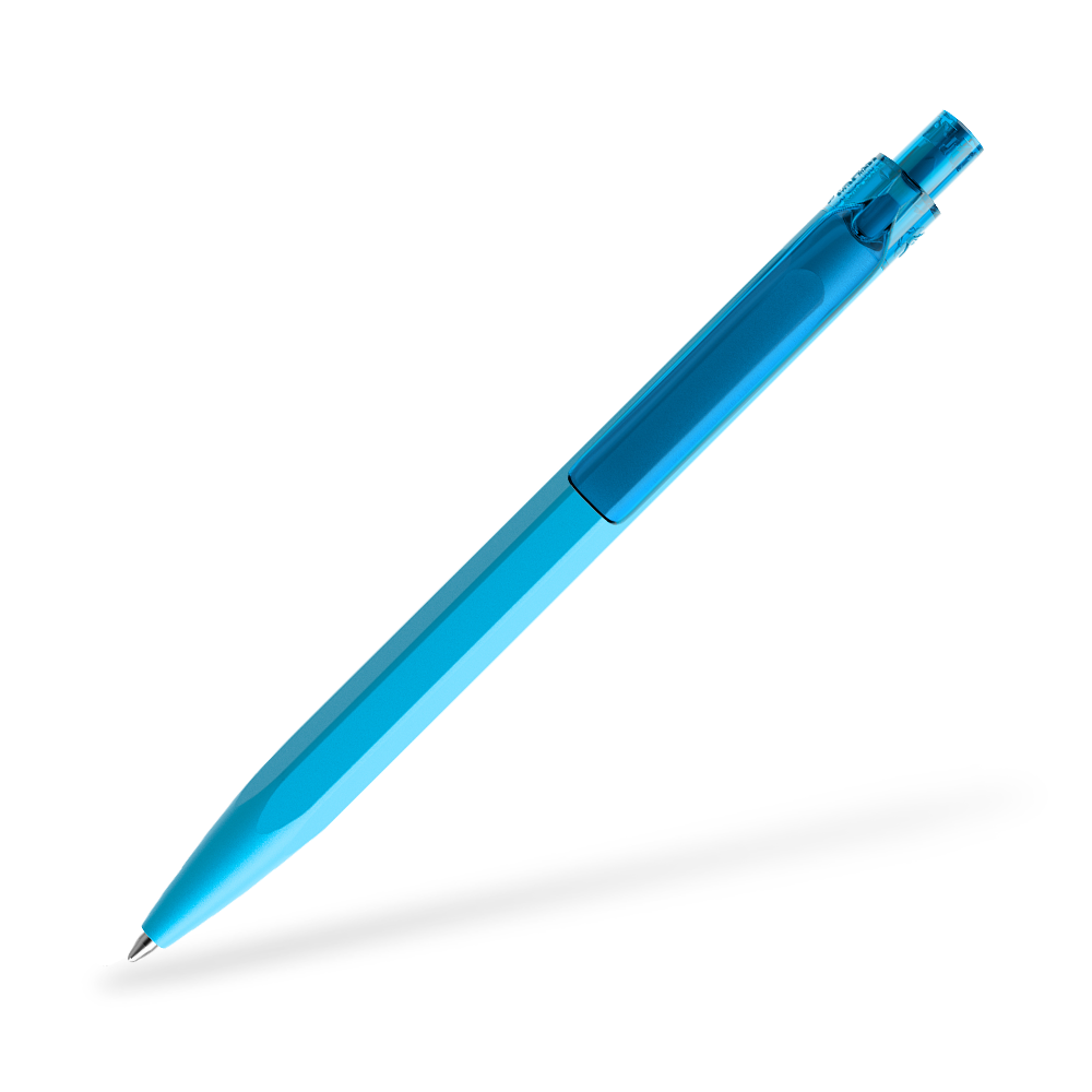 prodir QS50 Matt Kugelschreiber Clipansicht Cyan M58