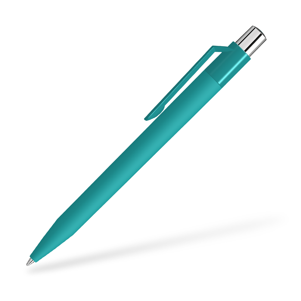 UMA ON TOP SI GUM 0-0063-SI-GUM Kugelschreiber Seitenansicht Petrol