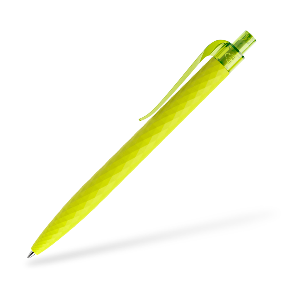 prodir QS01 Softtouch Kugelschreiber Seitenansicht Dunkelblau R62prodir QS01 Softtouch Kugelschreiber Seitenansicht Gelbgrün R66
