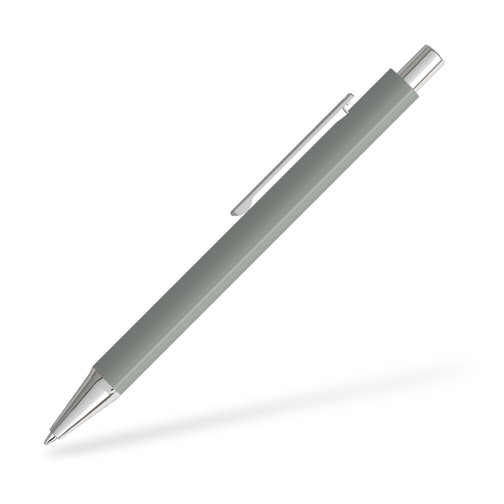 UMA Ellipse GUM 0-9450-GUM Kugelschreiber Clipansicht Grau