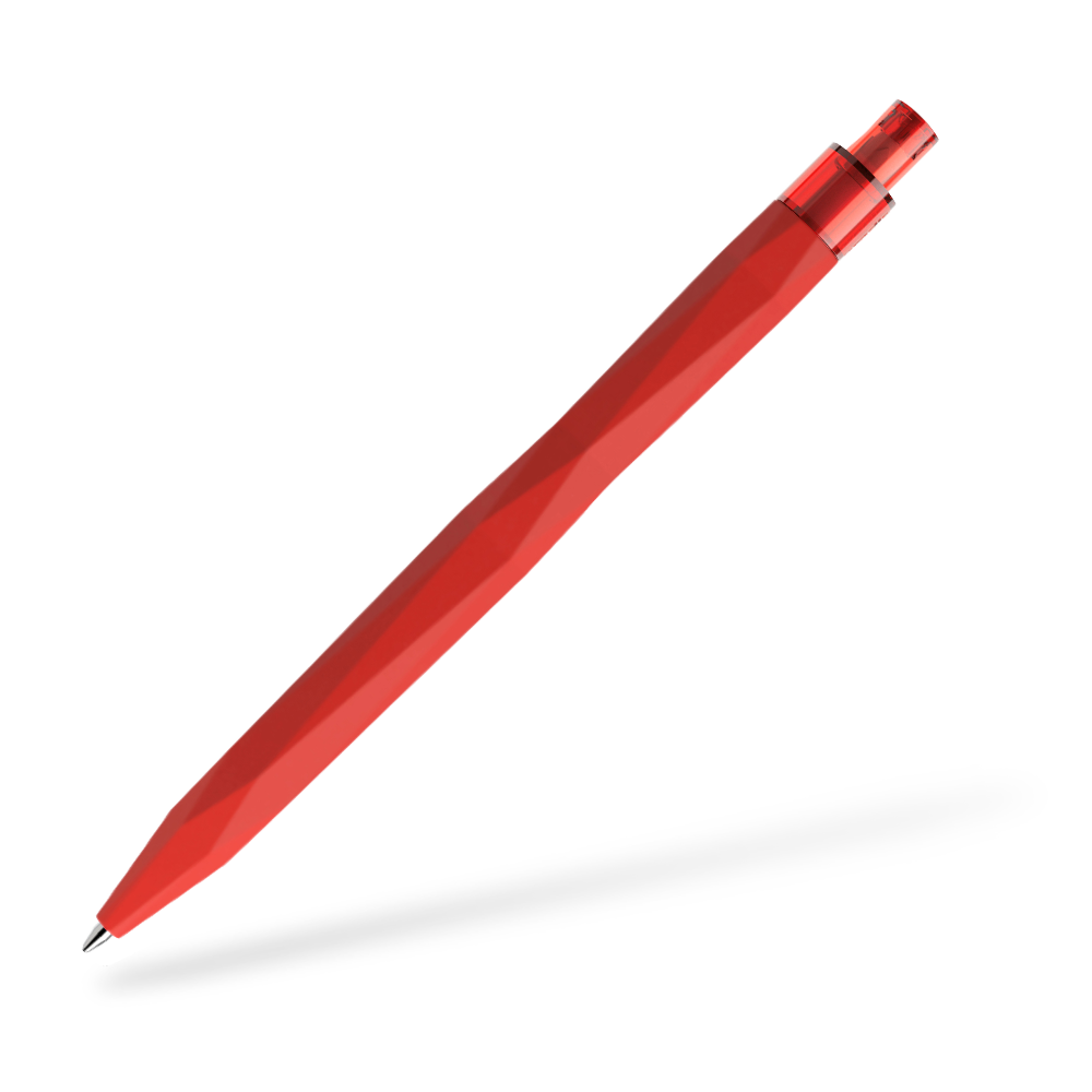 prodir QS20 Softtouch Kugelschreiber Frontansicht Rot R20