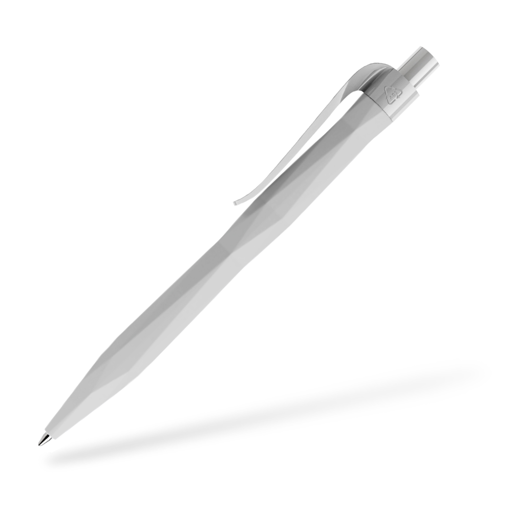 prodir QS20 Softtouch Kugelschreiber Seitenansicht Grau R77