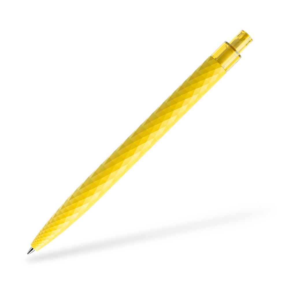 prodir QS01 matt Kugelschreiber Frontansicht Gelb M07