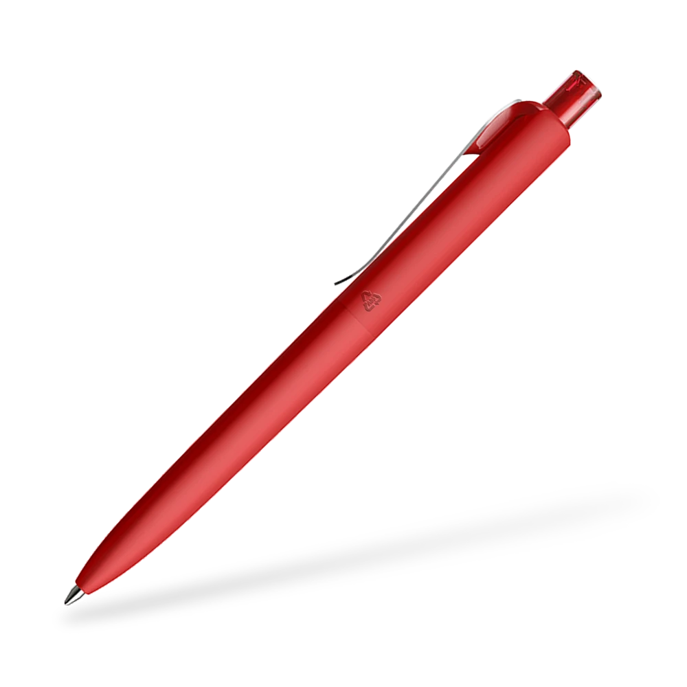 DS8 Softtouch Metallclip Seitenansicht Rot R21