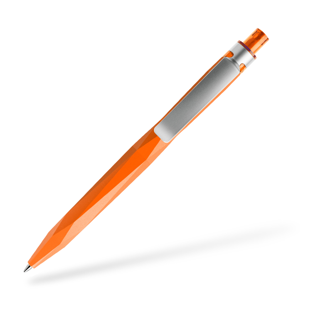 prodir QS20 Kugelschreiber Matt Metallclip Clipansicht Orange M10
