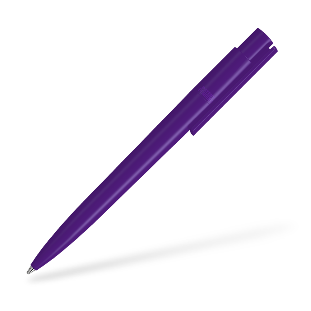 0-2250 PET PEN PRO Kugelschreiber 270-Grad vom Clip Dunkelviolett
