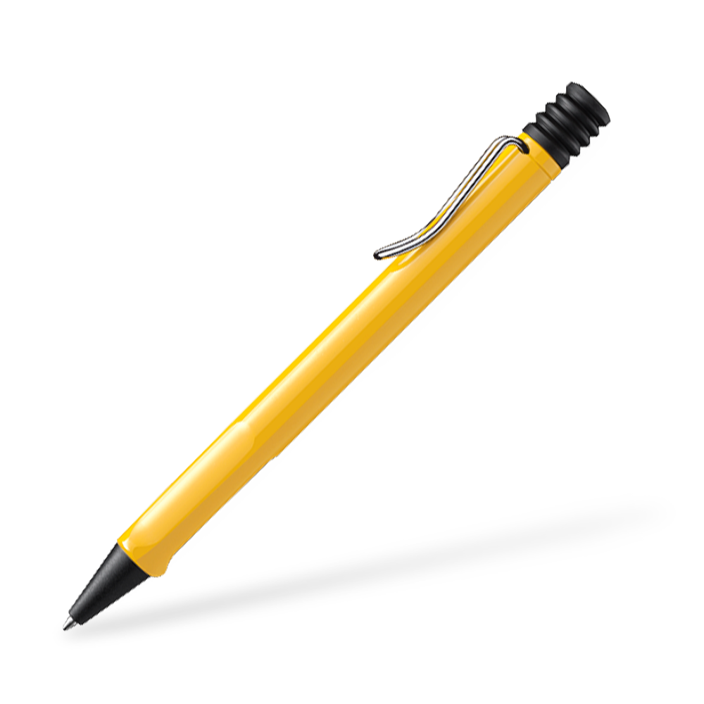 LAMY Safari 218 Kugelschreiber Seitenansicht Gelb