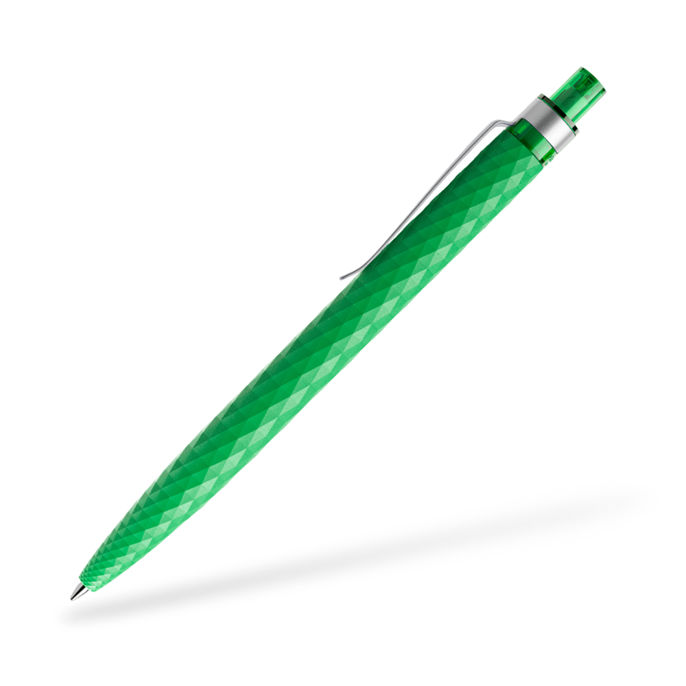 prodir QS01 Matt Kugelschreiber Metallclip Seitenansicht Hellgruen M67
