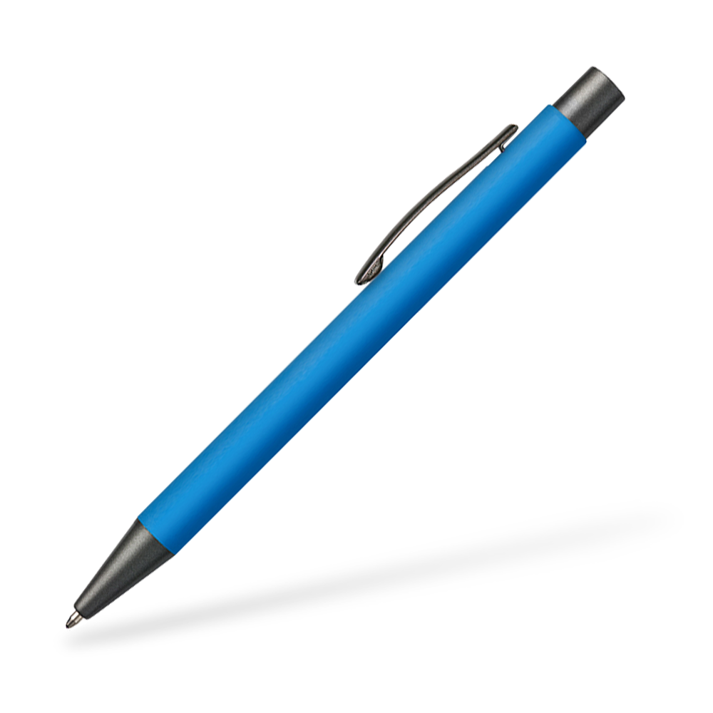 Goldstar Bowie LUM Kugelschreiber Seitenansicht Blau