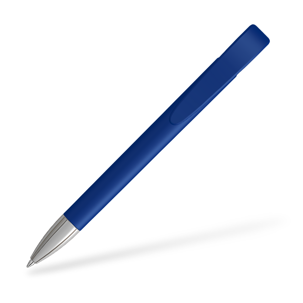 UMA YES F SI 0-0092-F-SI Kugelschreiber Clipansicht Mittelblau