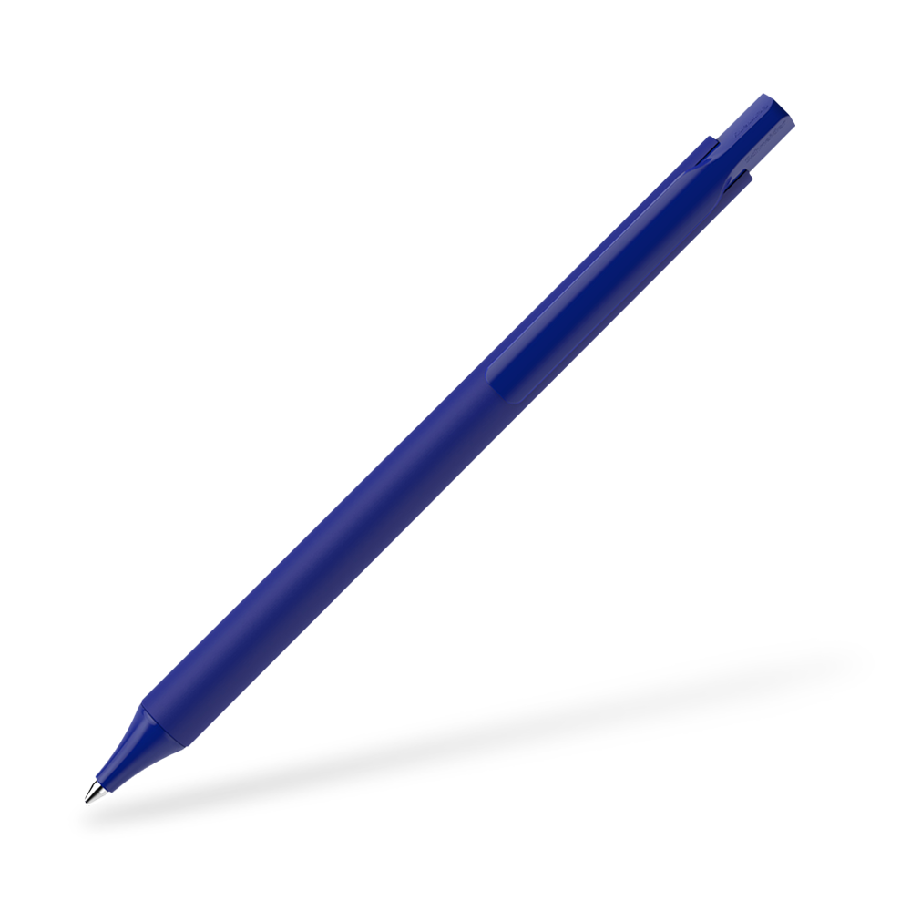 Schneider Essential Softtouch Kugelschreiber Clipansicht Blau 35