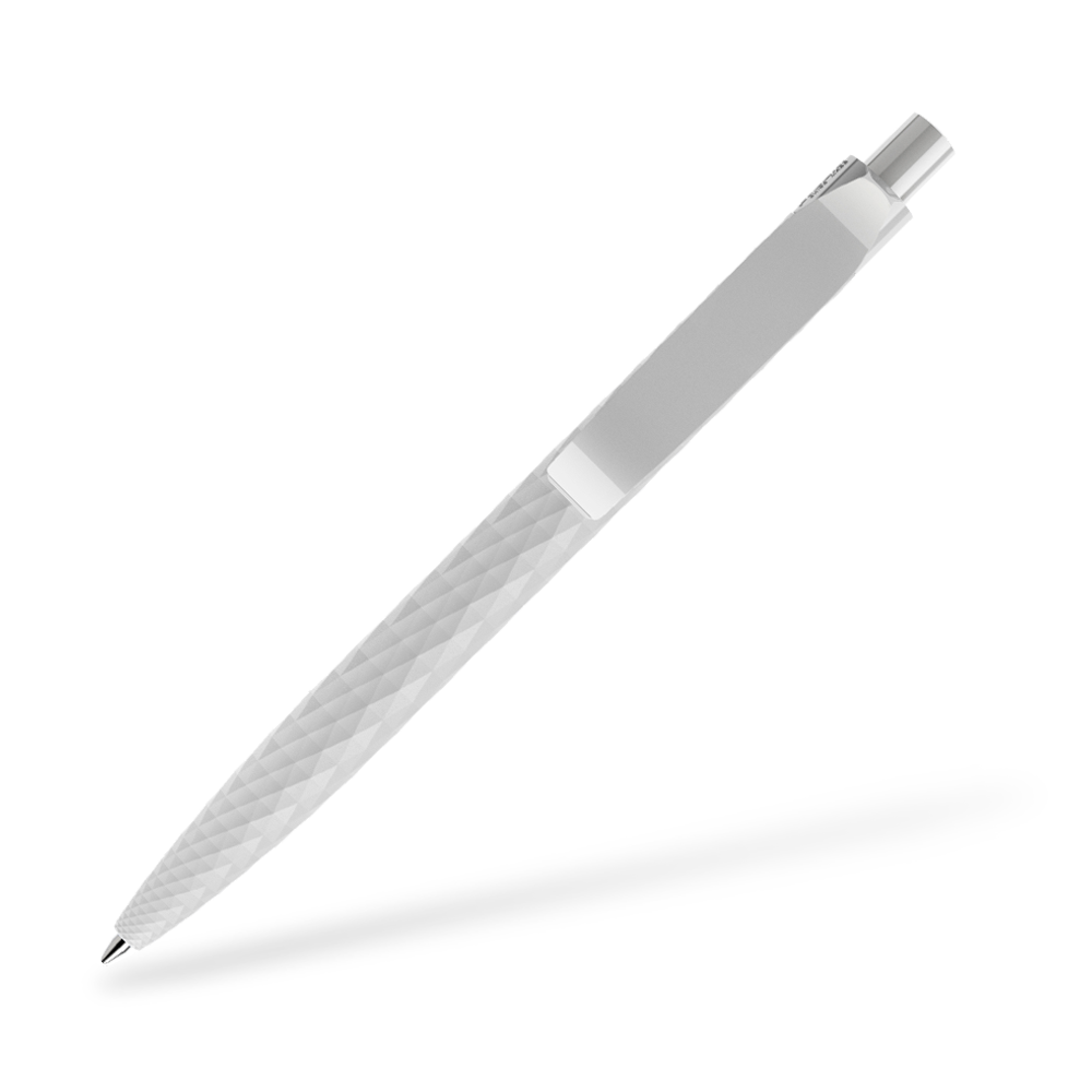 prodir QS01 matt Kugelschreiber Clipansicht Grau M77