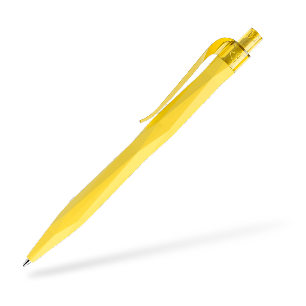 prodir QS20 Softtouch Kugelschreiber Seitenansicht Gelbgrün R66prodir QS20 Softtouch Kugelschreiber Seitenansicht Gelb R07