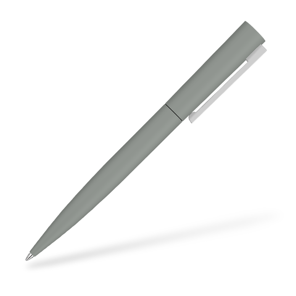 UMA 0-9610-GUM BRUSH GUM Softtouch Kugelschreiber Grau 270 Grad vom Clip