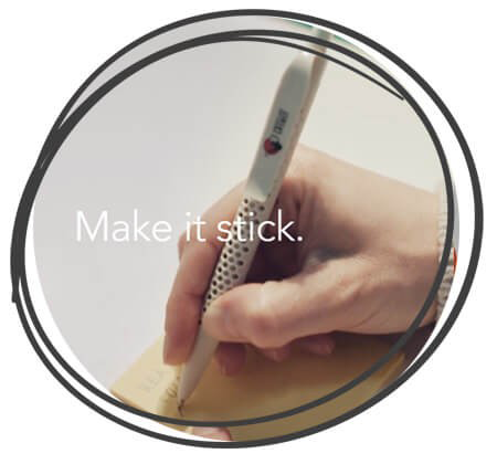 prodir QS40 Air Softtouch Kugelschreiber Grau Haptik