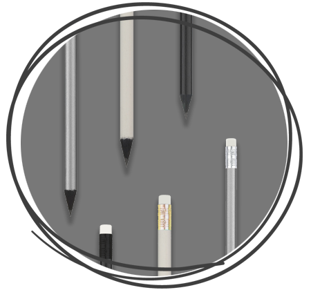 CSW Bleistifte runder Bleistift schwarz druchgefaerbt Farbenauswahl