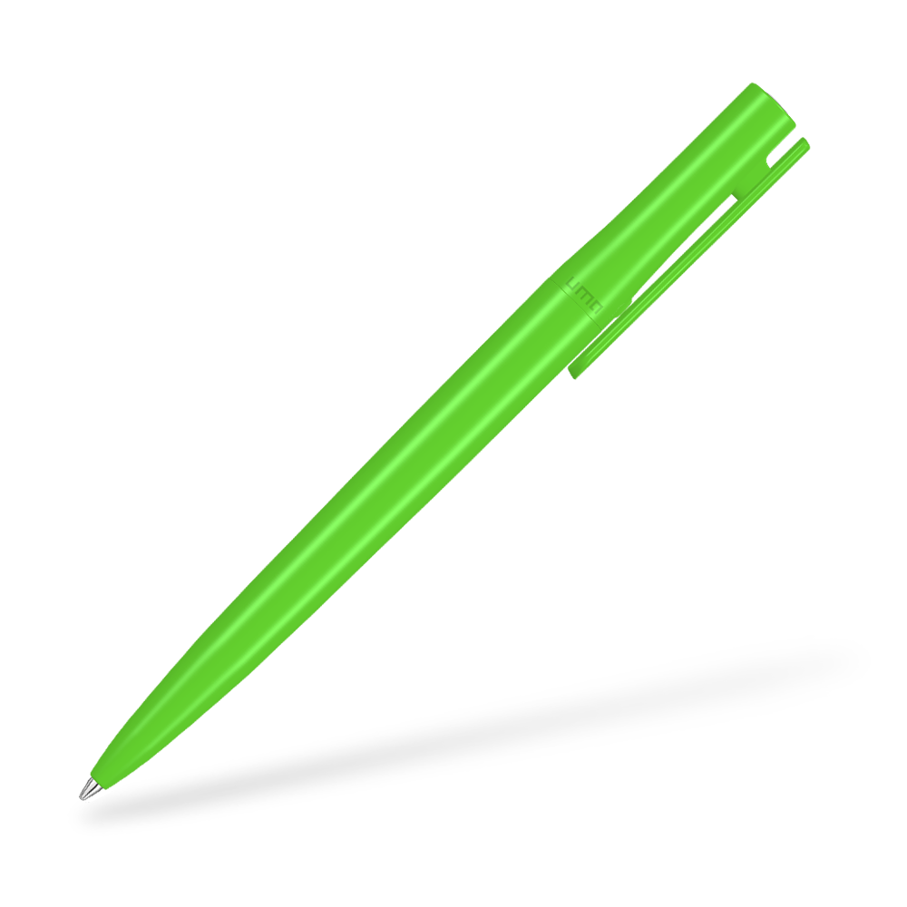 0-2240 PET PEN Switch Kugelschreiber 270-Grad vom Clip Mittelgrün