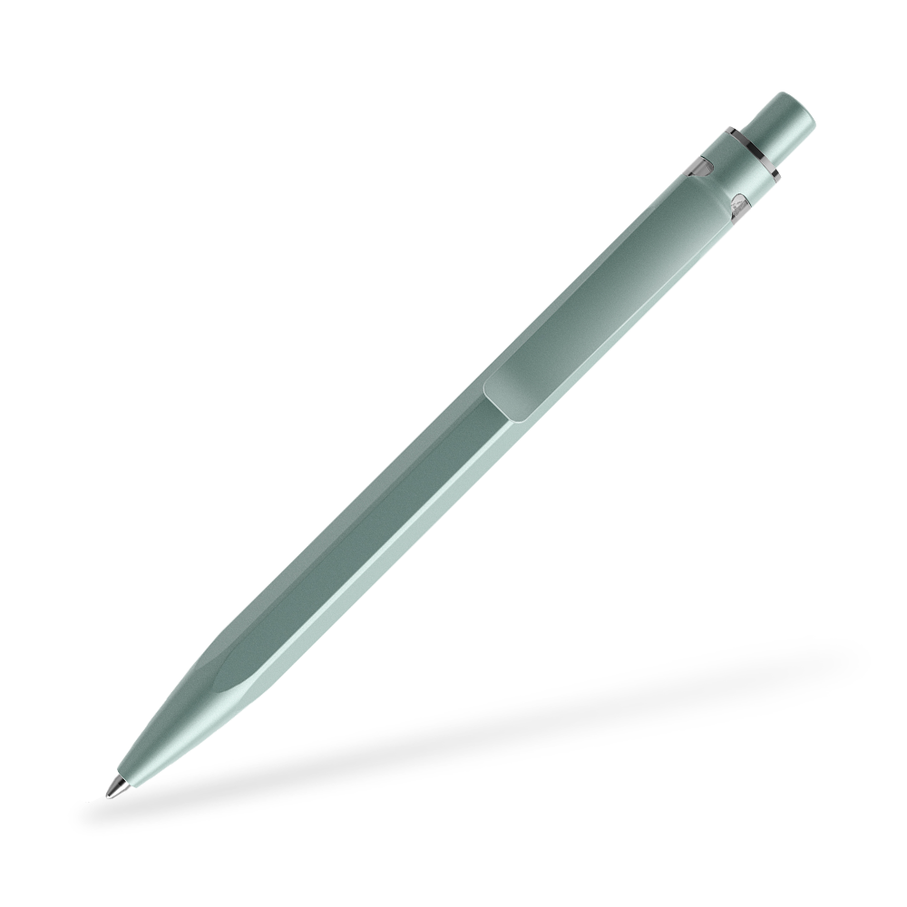 prodir QS50 Stone Kugelschreiber Metallclip Clipansicht Jade Q33