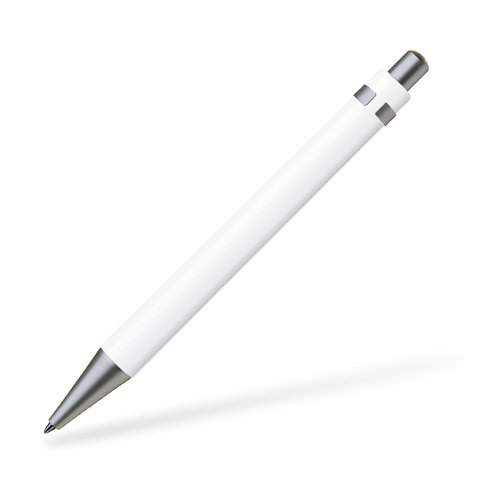 0-8600 UMA Arctis Kugelschreiber Frontansicht Weiß