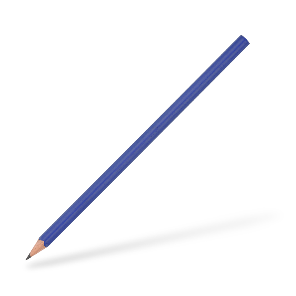 CSW Bleistifte 3-eckiger Bleistift glänzend Blau