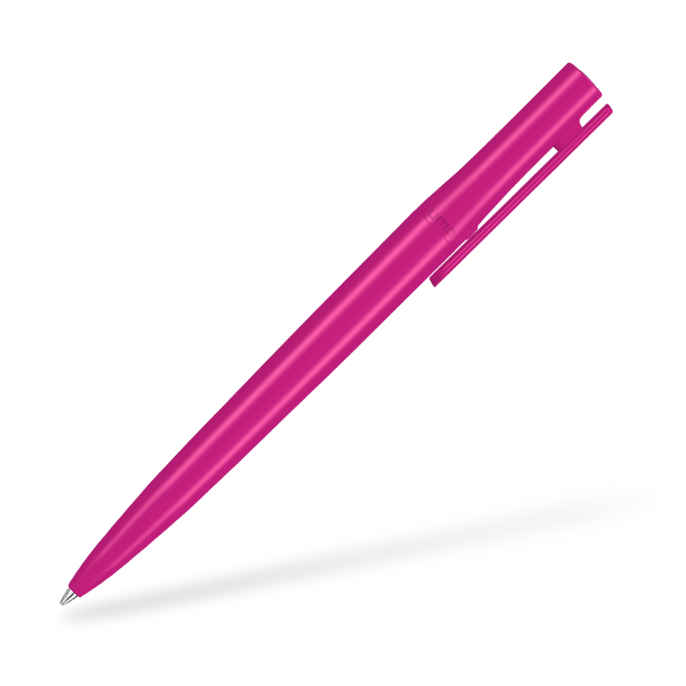 0-2240 PET PEN Switch Kugelschreiber 270-Grad vom Clip Magenta