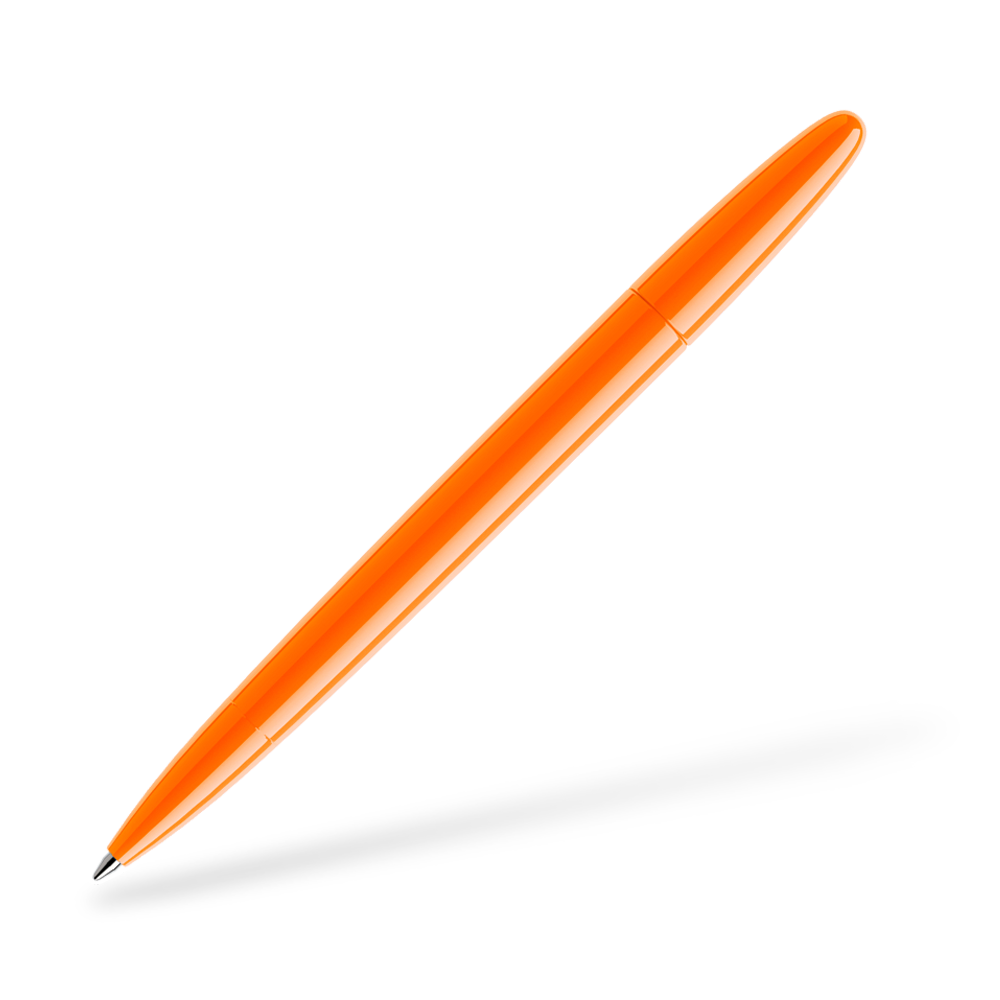 prodir DS5 poliert Kugelschreiber Frontansicht Orange P10