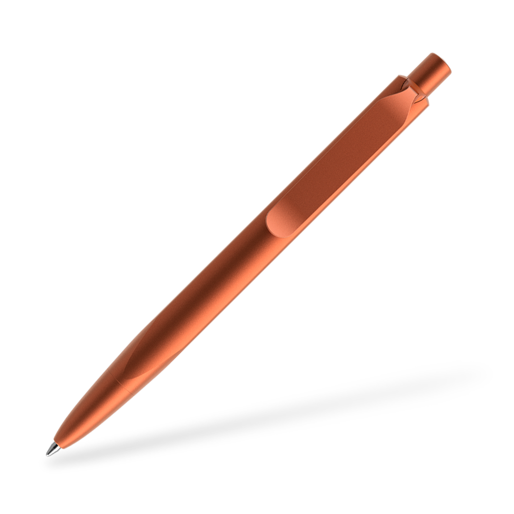 MS8 Aluminium Kugelschreiber Clipansicht Canyon Orange S15