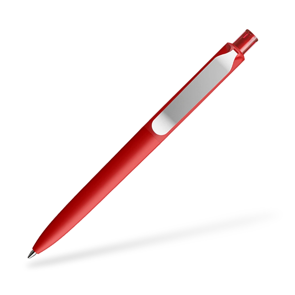 DS8 Softtouch Metallclip Clipansicht Rot R21