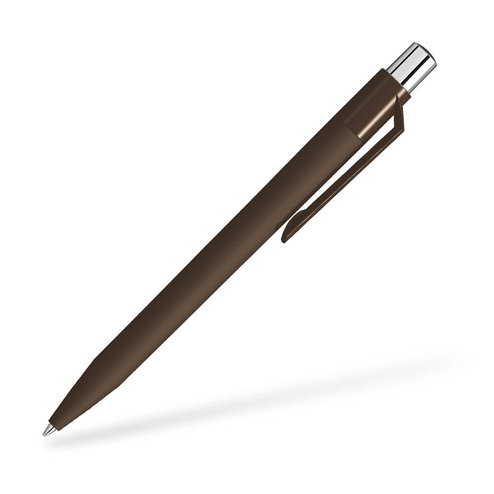 UMA ON TOP SI GUM 0-0063-SI-GUM Kugelschreiber 270 Grad vom Clip Braun