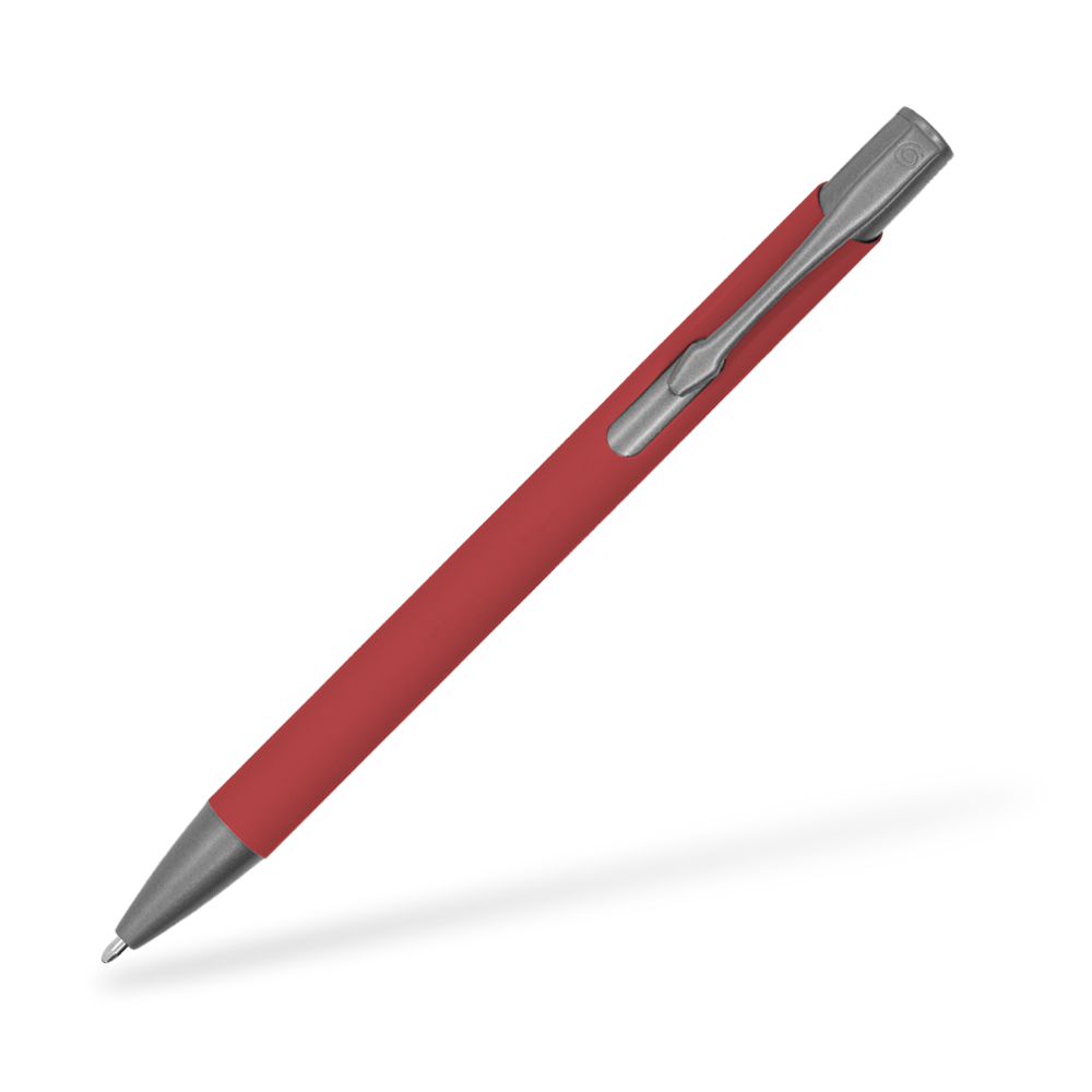 Goldstar Crosby MMN Kugelschreiber Clipansicht Rot