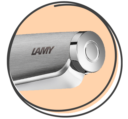 LAMY-265-Studio-Brushed-Kugelschreiber-Detail-Made-in-Germany
