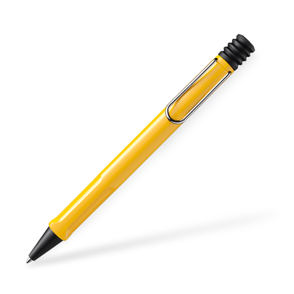 LAMY Safari 218 Kugelschreiber Clipansicht Gelb