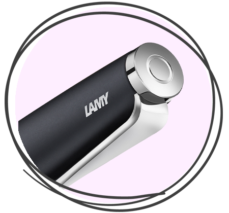 LAMY-267-Studio-Black-Kugelschreiber-Detail-Qualitaet