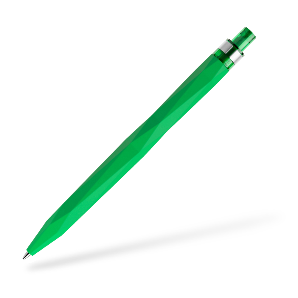 prodir QS20 Kugelschreiber Softtouch Metallclip Frontansicht Hellgrün R67