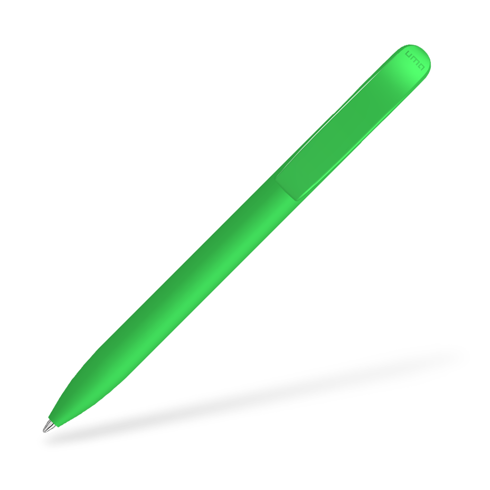 UMA SKY GUM-0-0125-GUM Kugelschreiber Clipansicht Hellgrün