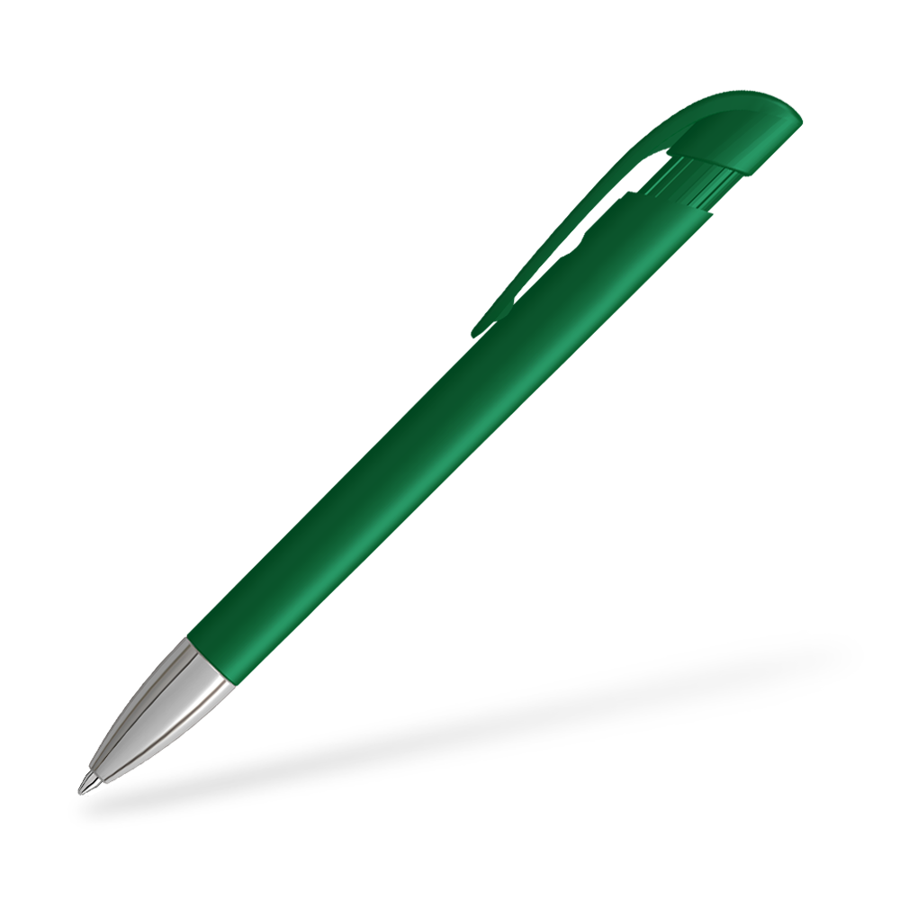 UMA YES F SI 0-0092-F-SI Kugelschreiber Seitenansicht Dunkelgrün