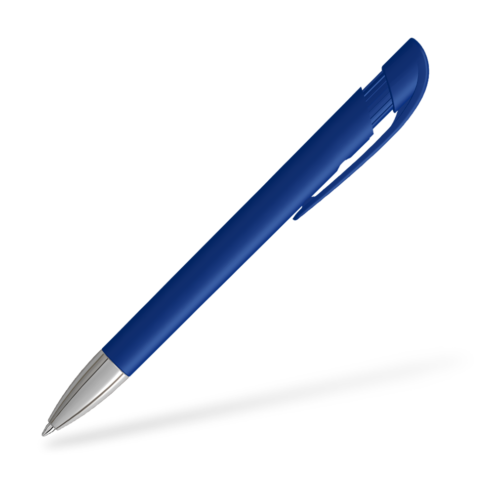 UMA YES F SI 0-0092-F-SI Kugelschreiber 270 Grad vom Clip Mittelblau