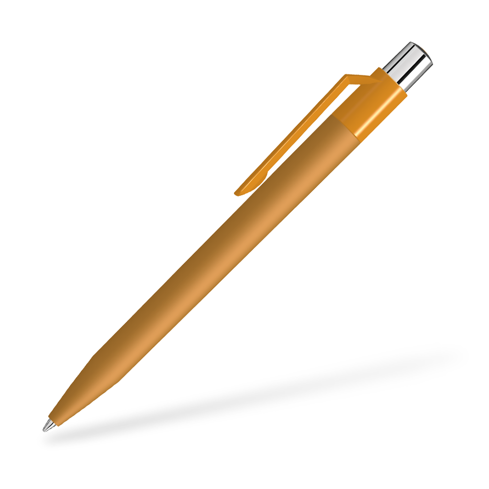 UMA ON TOP SI GUM 0-0063-SI-GUM Kugelschreiber Seitenansicht Karamell