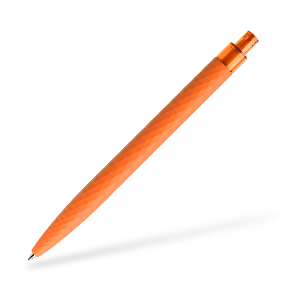 prodir QS01 Softtouch Kugelschreiber Frontansicht Orange R10