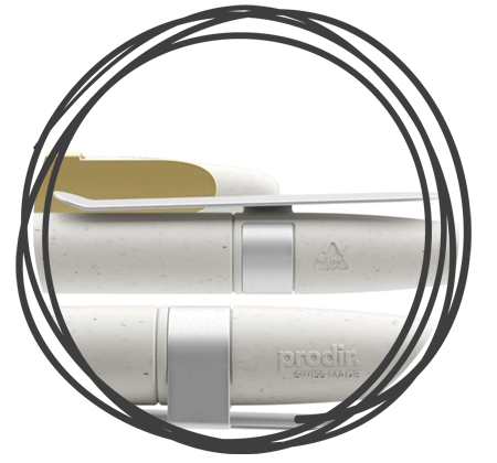 prodir DS5 Kugelschreiber Metallclip Close-Up