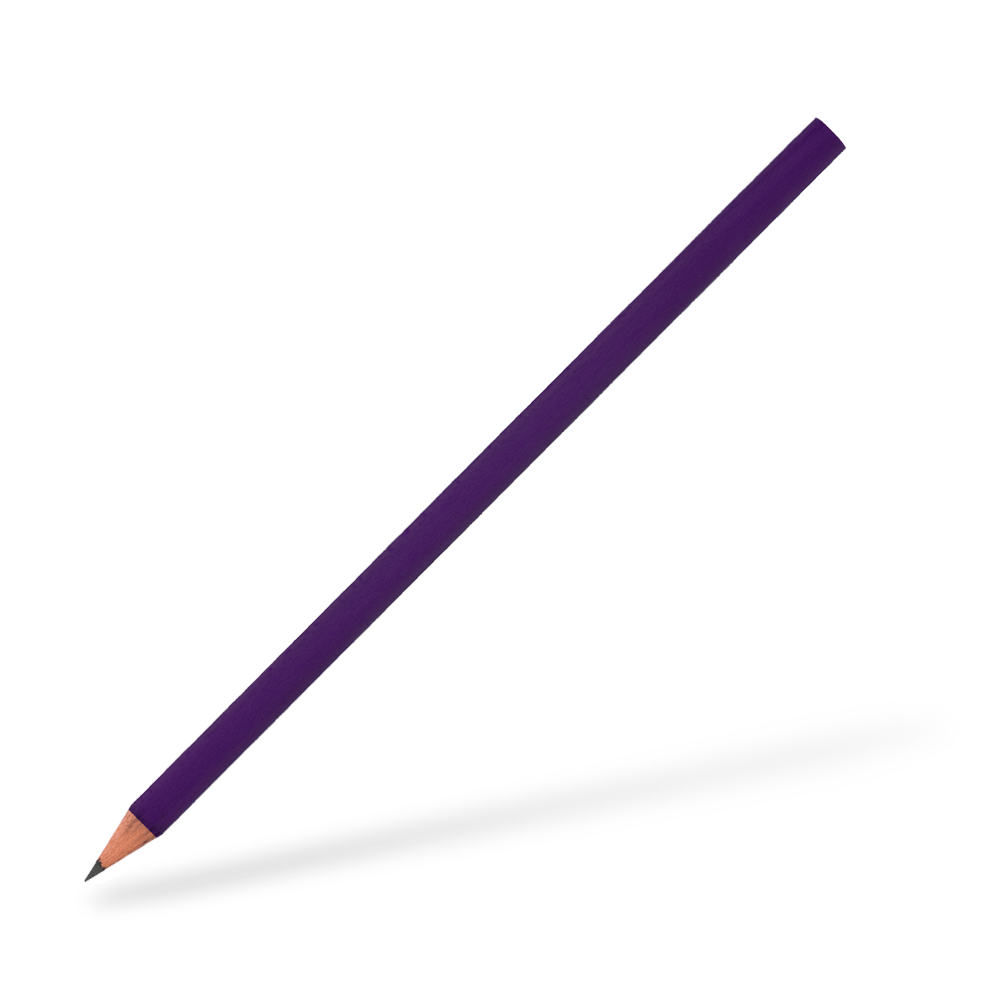 CSW Bleistifte runder Bleistift matt Dunkelviolett