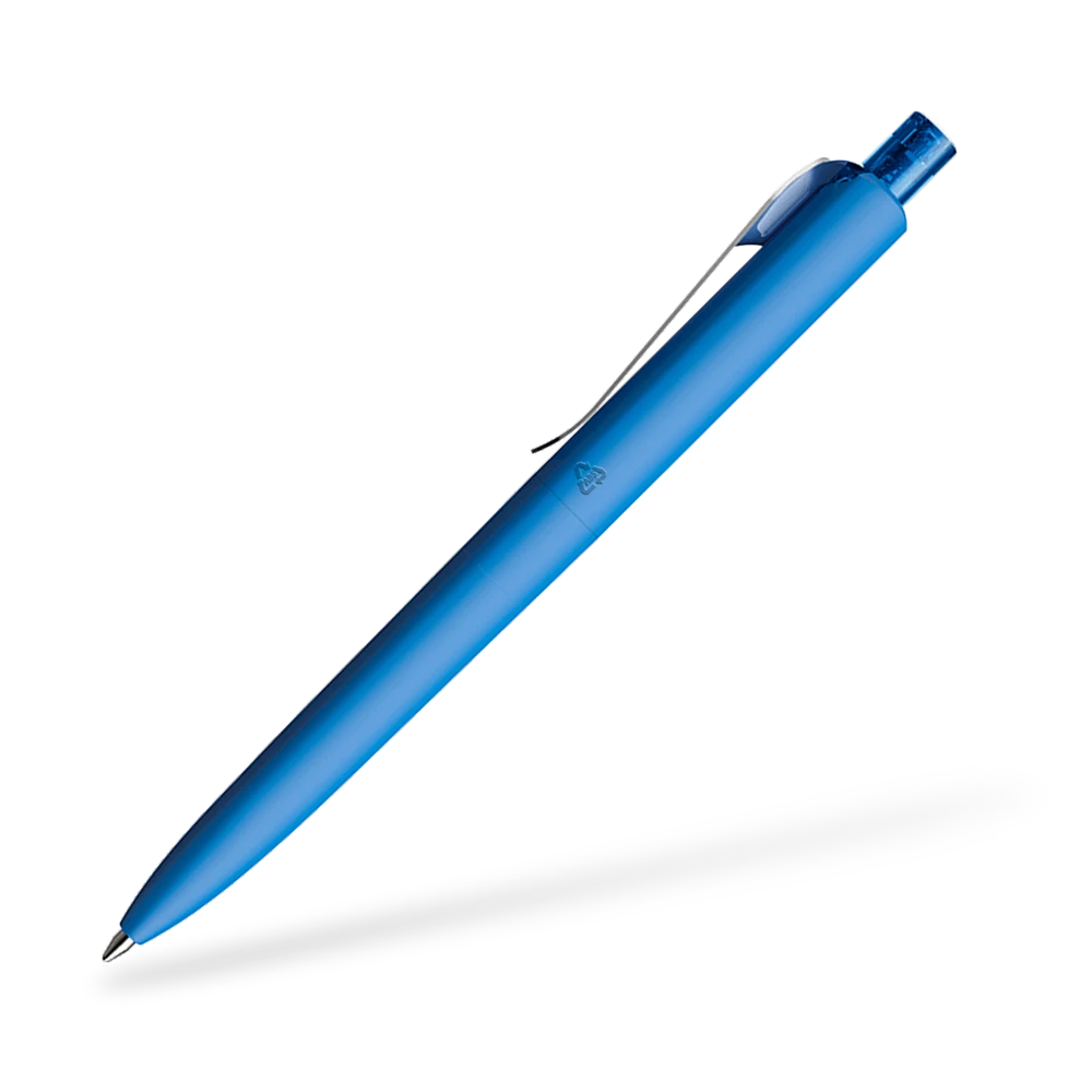 DS8 Softtouch Metallclip Seitenansicht Hellblau R65