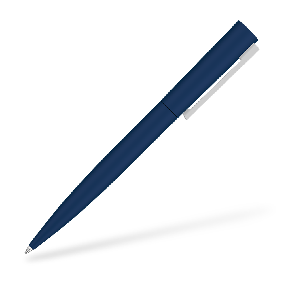 UMA 0-9610-GUM BRUSH GUM Softtouch Kugelschreiber Dunkelblau 270 Grad vom Clip