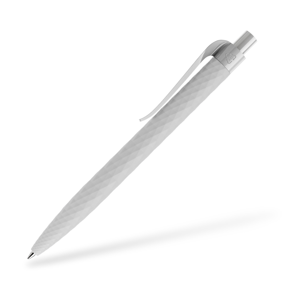 prodir QS01 Softtouch Kugelschreiber Seitenansicht Grau R77