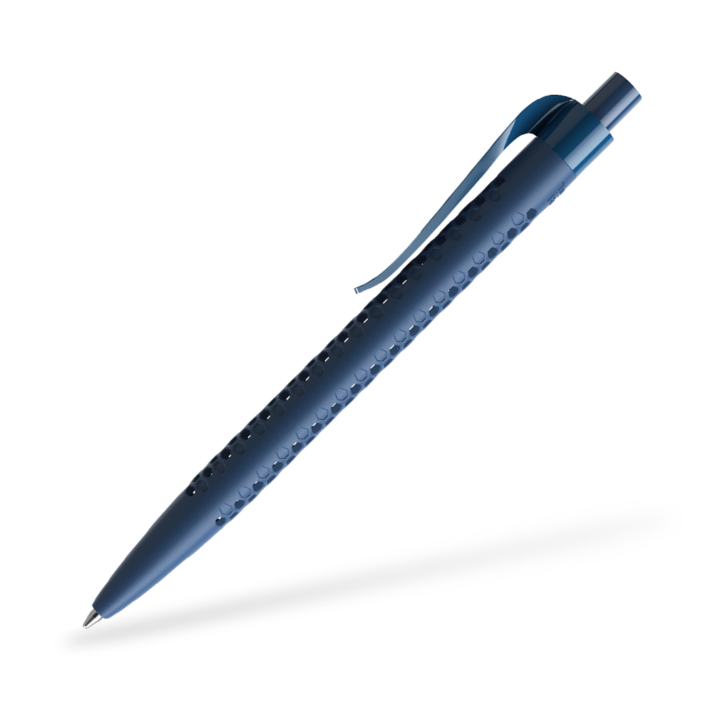 prodir QS40 Air Kugelschreiber True Biotic Seitenansicht Meerblau B62